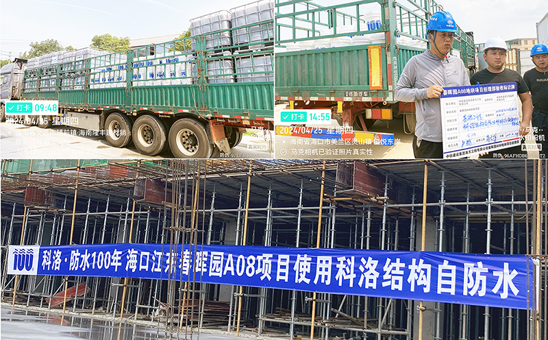 科洛地下室結構自防水案例-?？诮瓥|新區(qū)春暉園